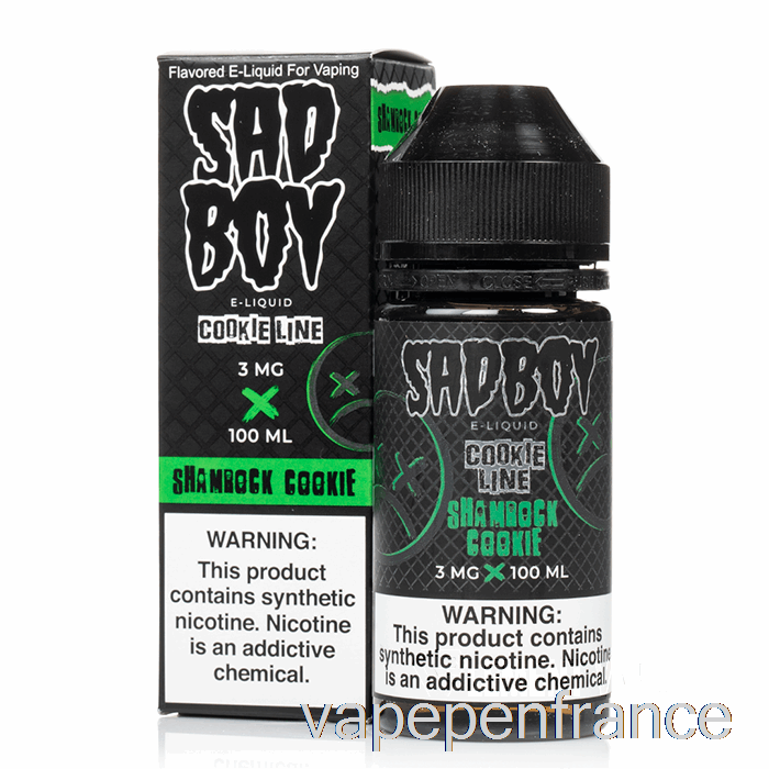 Biscuit Trèfle - Sadboy - Stylo Vape 100 Ml 0 Mg